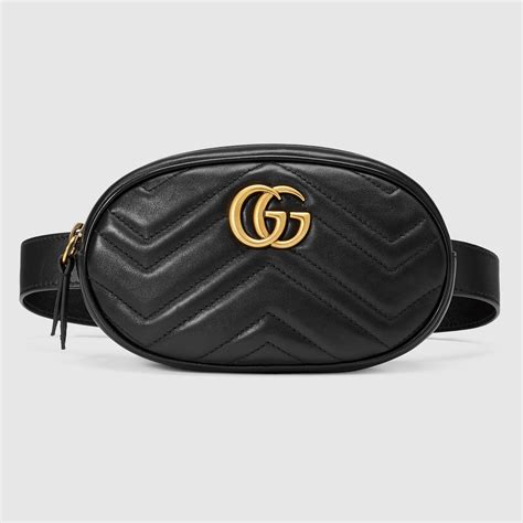 gucci gg marmont matelassé belt bag|borse gucci marmont outlet.